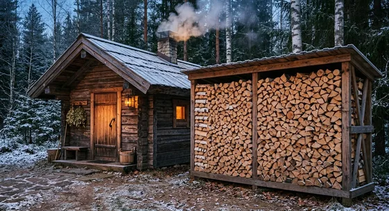 Укладка дров в Электростали, проезд Дачная, 5